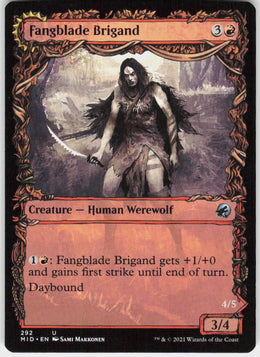 Fangblade Brigand // Fangblade Eviscerator #292 NM