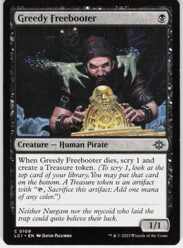 Greedy Freebooter #109 NM