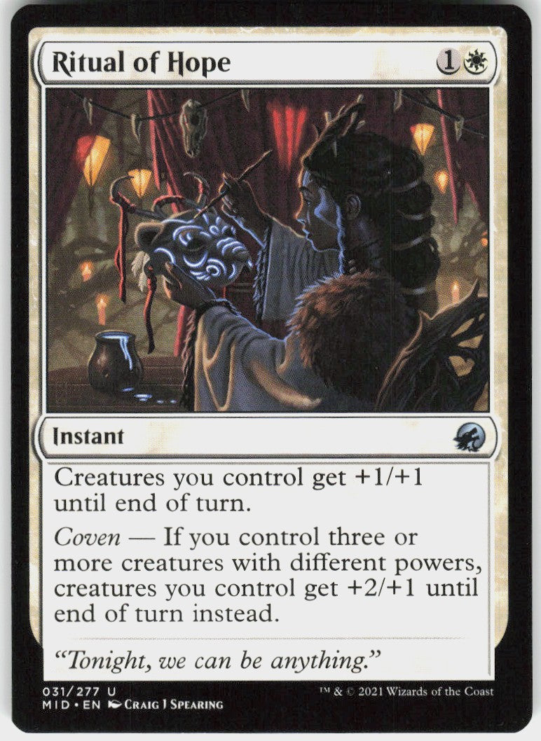 Ritual of Hope #31 NM
