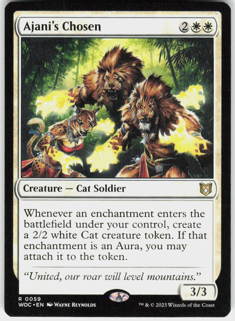 Ajani's Chosen #59 NM