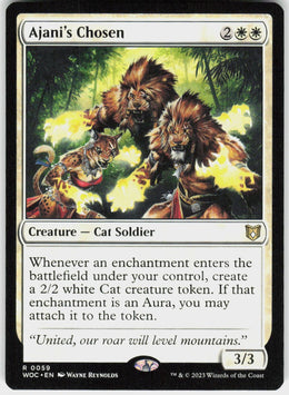 Ajani's Chosen #59 NM