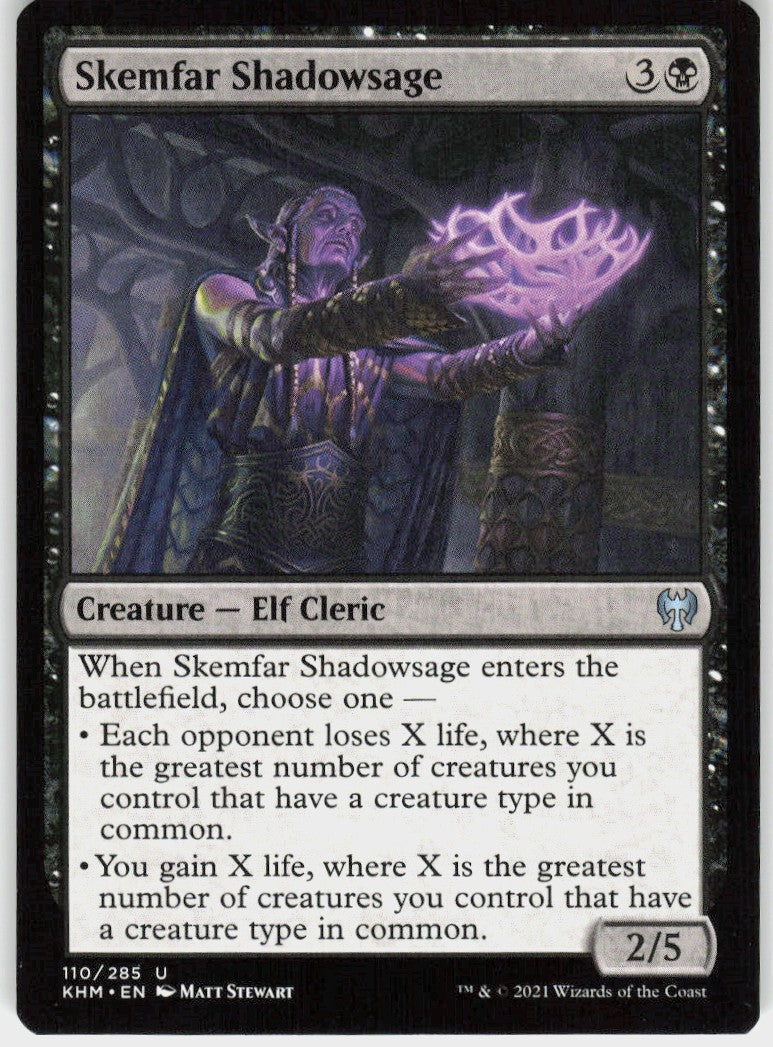 Skemfar Shadowsage #110 NM