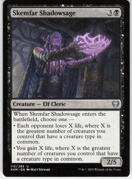 Skemfar Shadowsage #110 NM