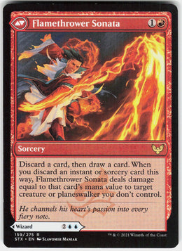 Torrent Sculptor // Flamethrower Sonata #159 NM