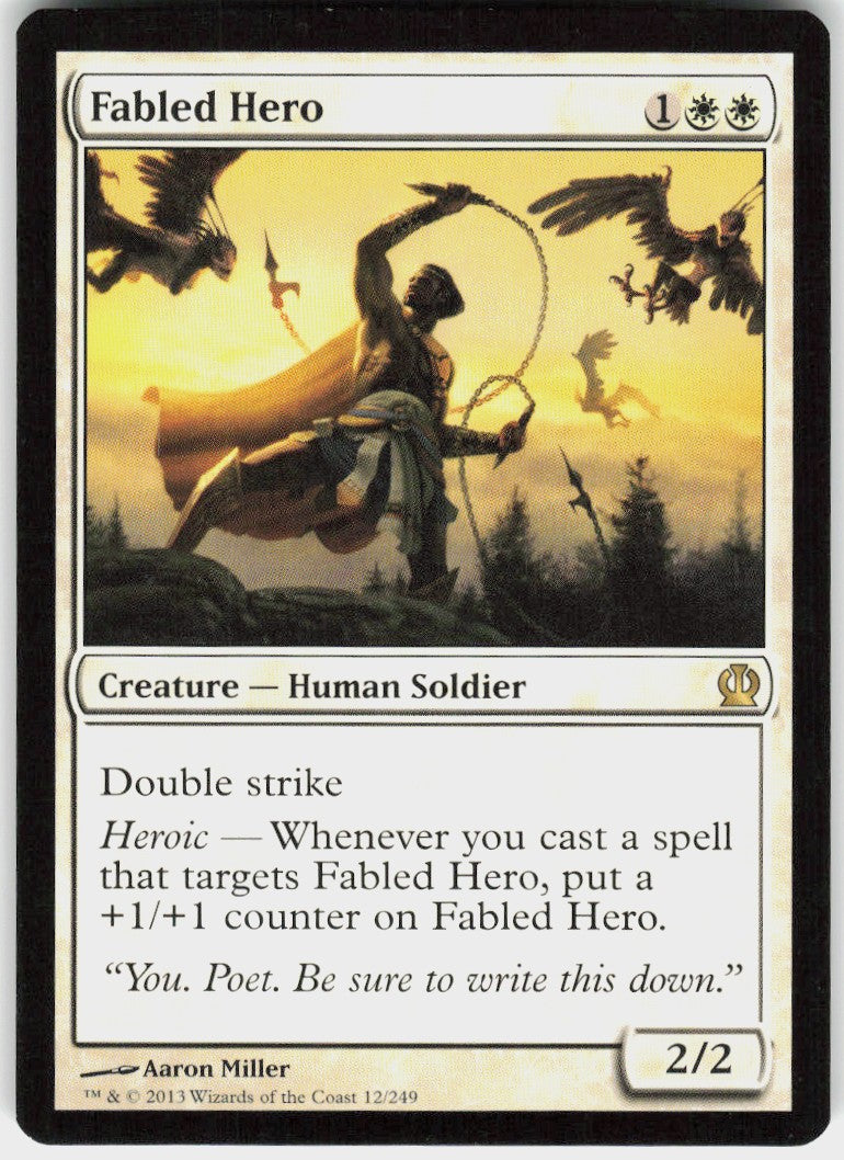 Fabled Hero #12 NM
