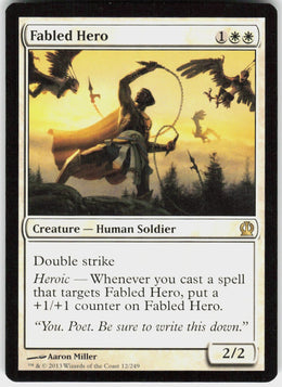 Fabled Hero #12 NM
