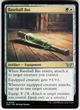 Baseball Bat #209 NM