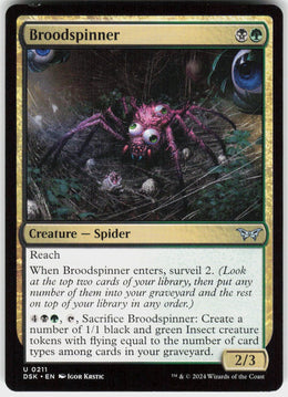 Broodspinner #211 NM