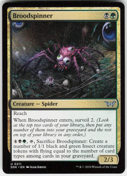 Broodspinner #211 NM