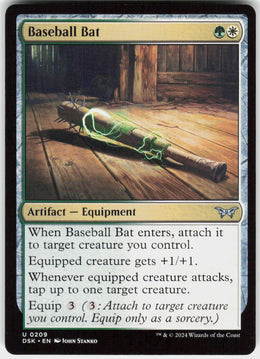 Baseball Bat #209 NM