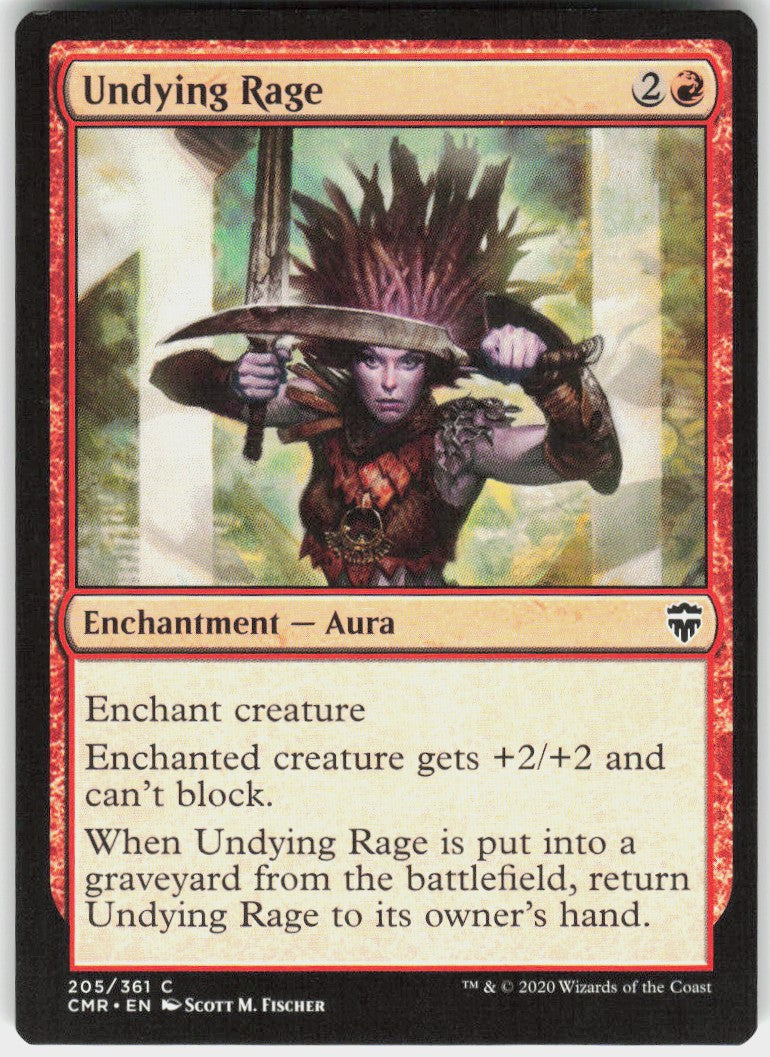 Undying Rage #205 NM