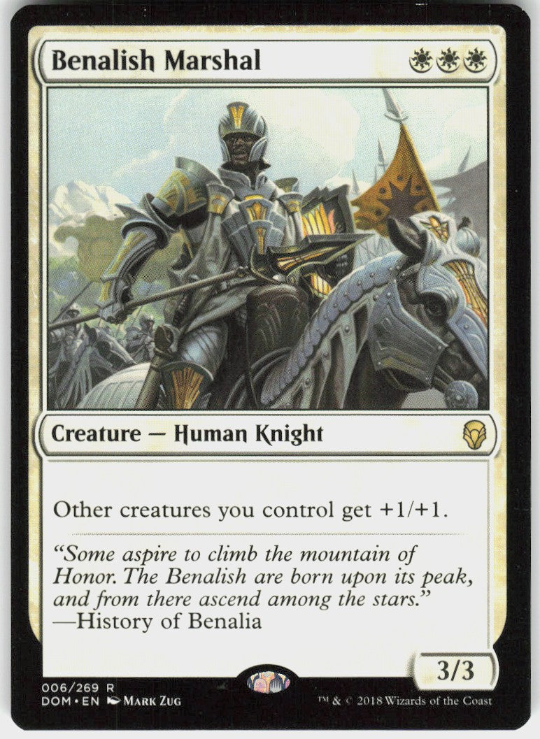 Benalish Marshal #6 NM