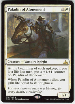 Paladin of Atonement #16 LP