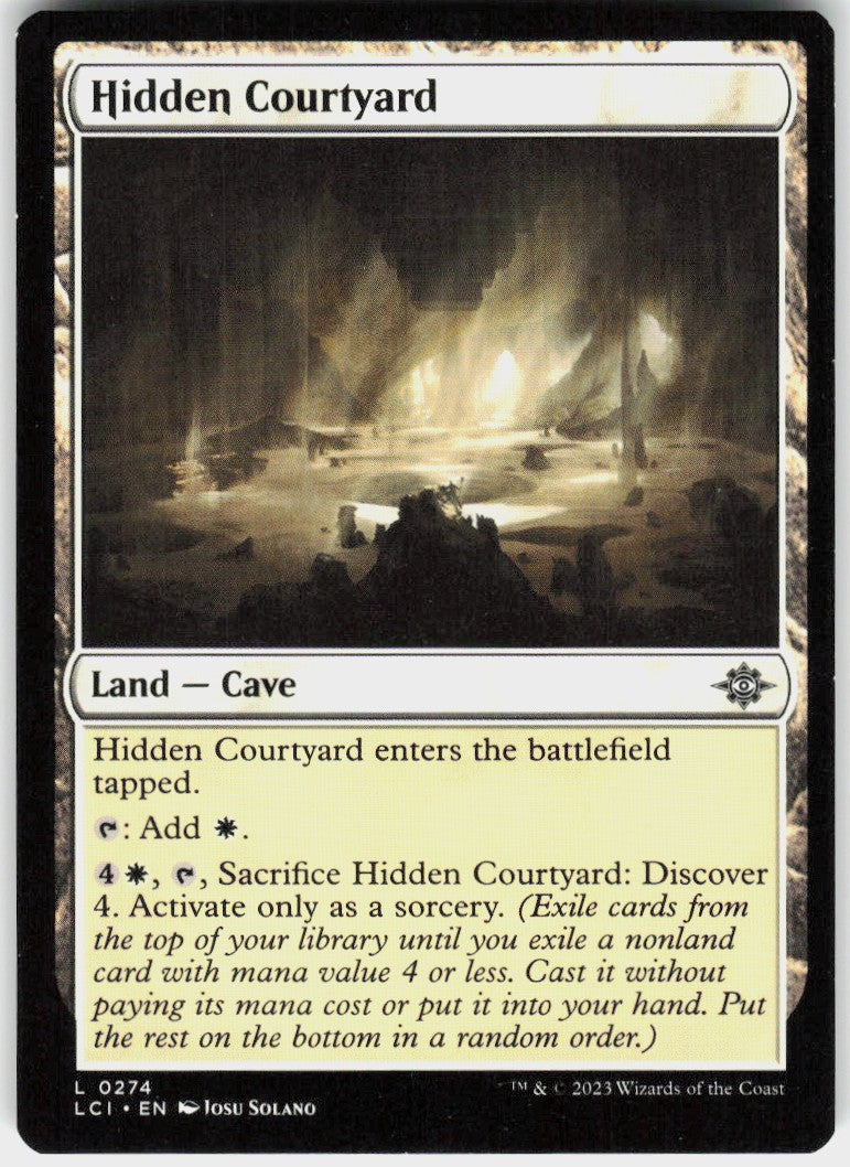 Hidden Courtyard #274 NM