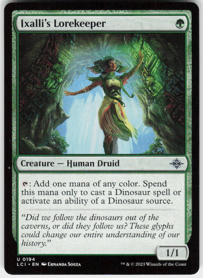 Ixalli's Lorekeeper #194 NM
