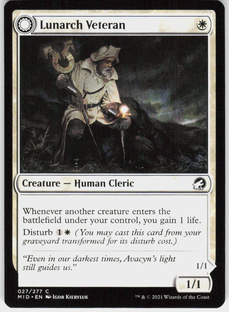 Lunarch Veteran // Luminous Phantom #27 NM