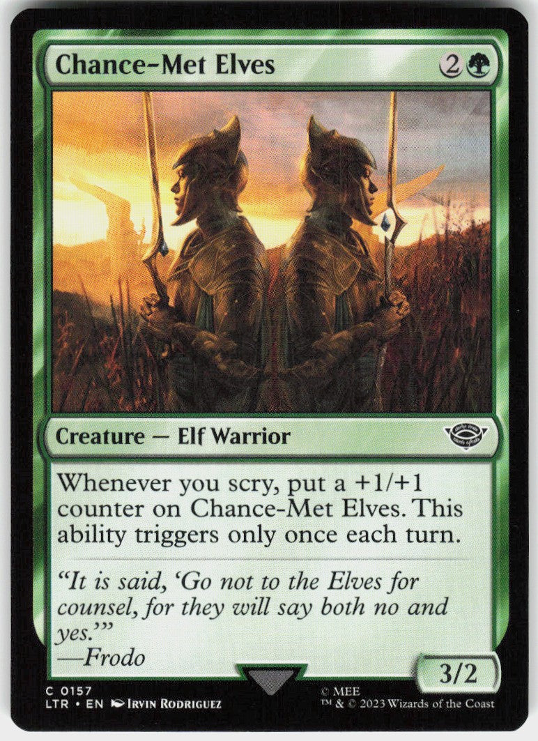 Chance-Met Elves #157 NM