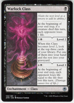 Warlock Class #125 NM