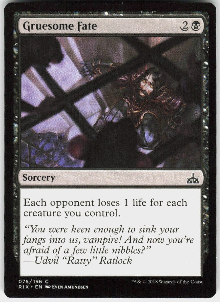 Gruesome Fate #75 NM