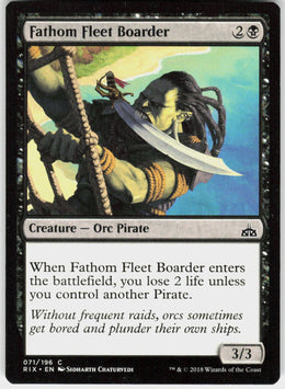 Fathom Fleet Boarder #71 NM