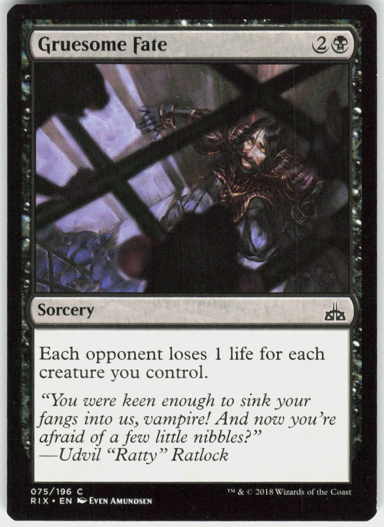 Gruesome Fate #75 NM