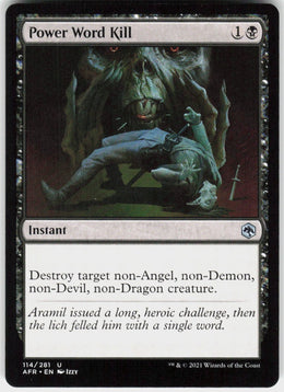 Power Word Kill #114 NM