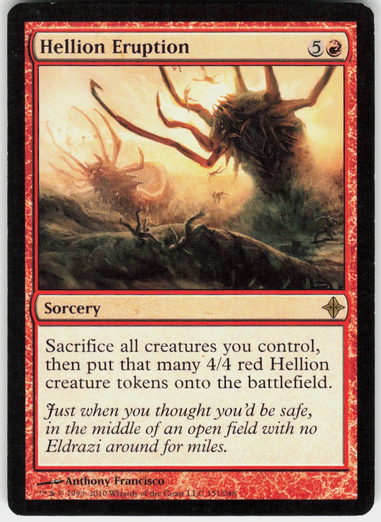 Hellion Eruption #151 NM