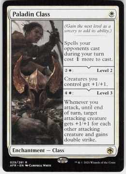 Paladin Class #29 NM