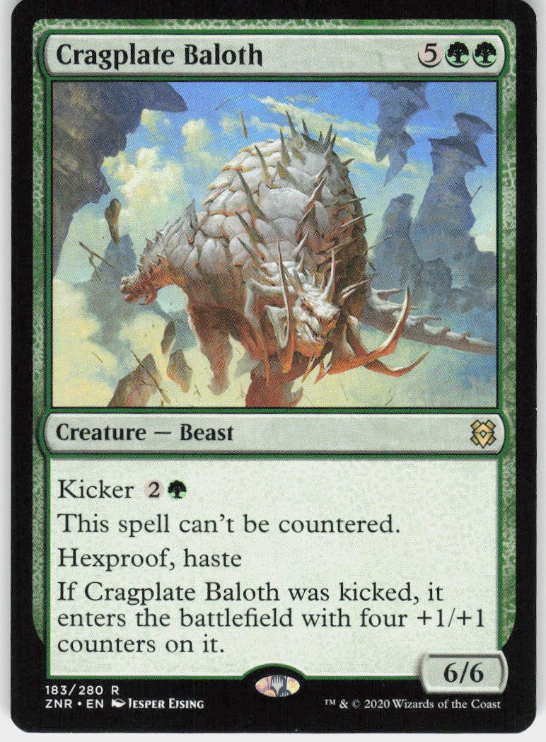 Cragplate Baloth #183 NM