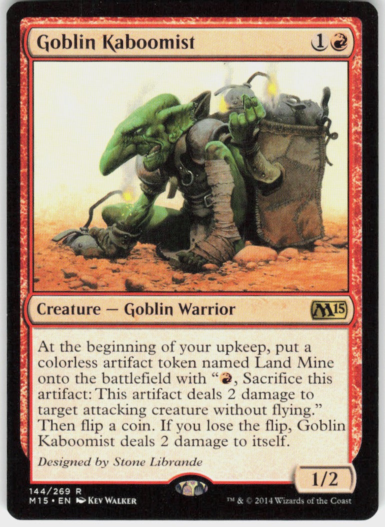 Goblin Kaboomist #144 NM