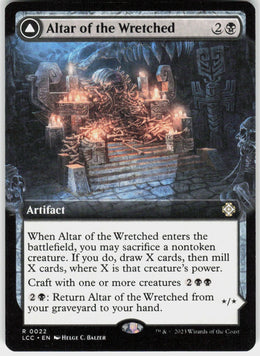 Altar of the Wretched // Wretched Bonemass #22 NM