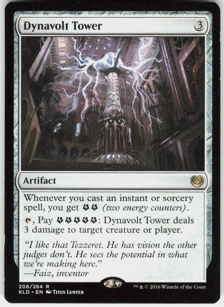Dynavolt Tower #208 NM