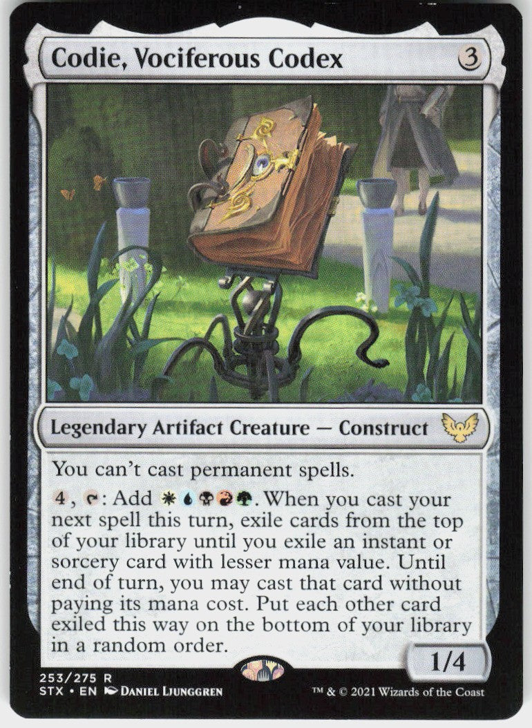 Codie, Vociferous Codex #253 NM