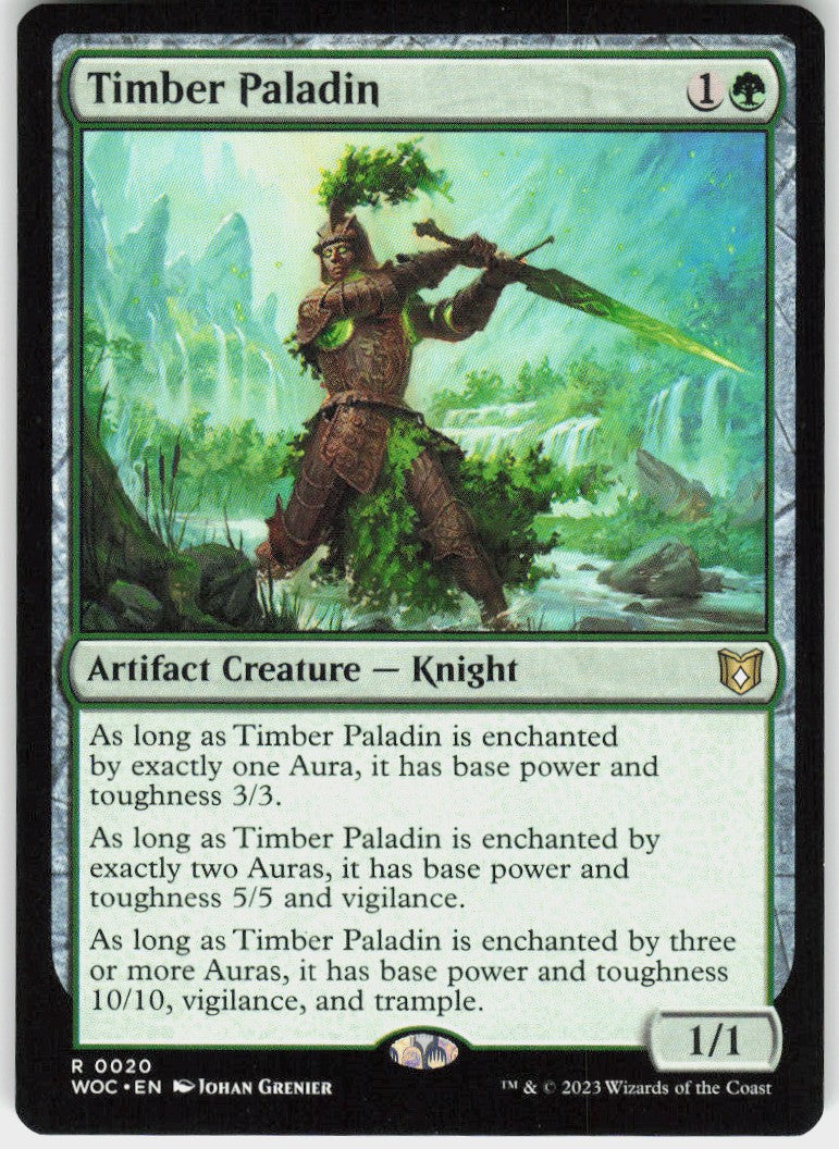 Timber Paladin #20 NM