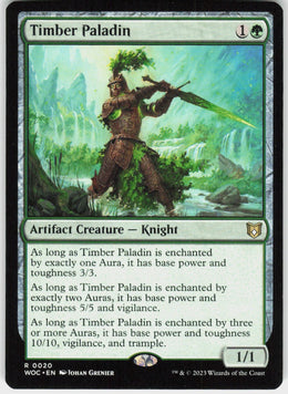 Timber Paladin #20 NM