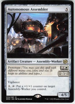 Autonomous Assembler #34 NM