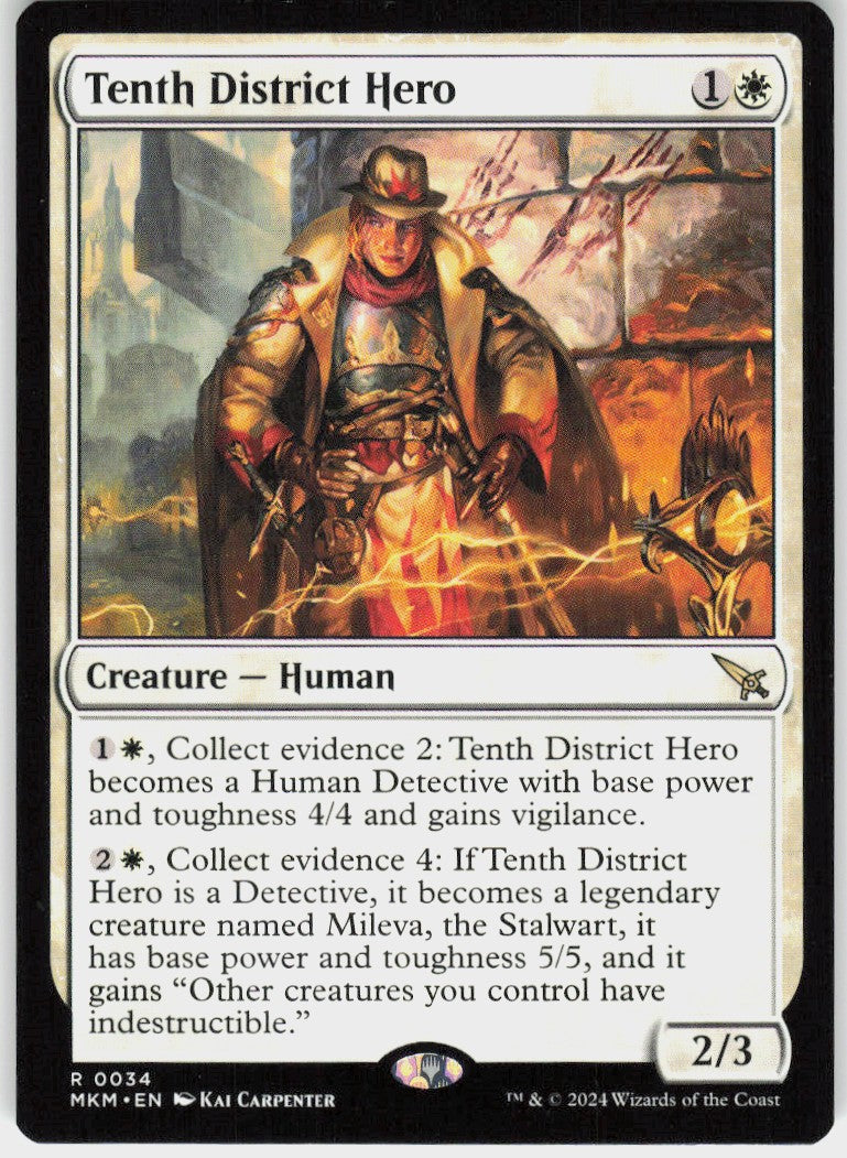 Tenth District Hero #34 NM