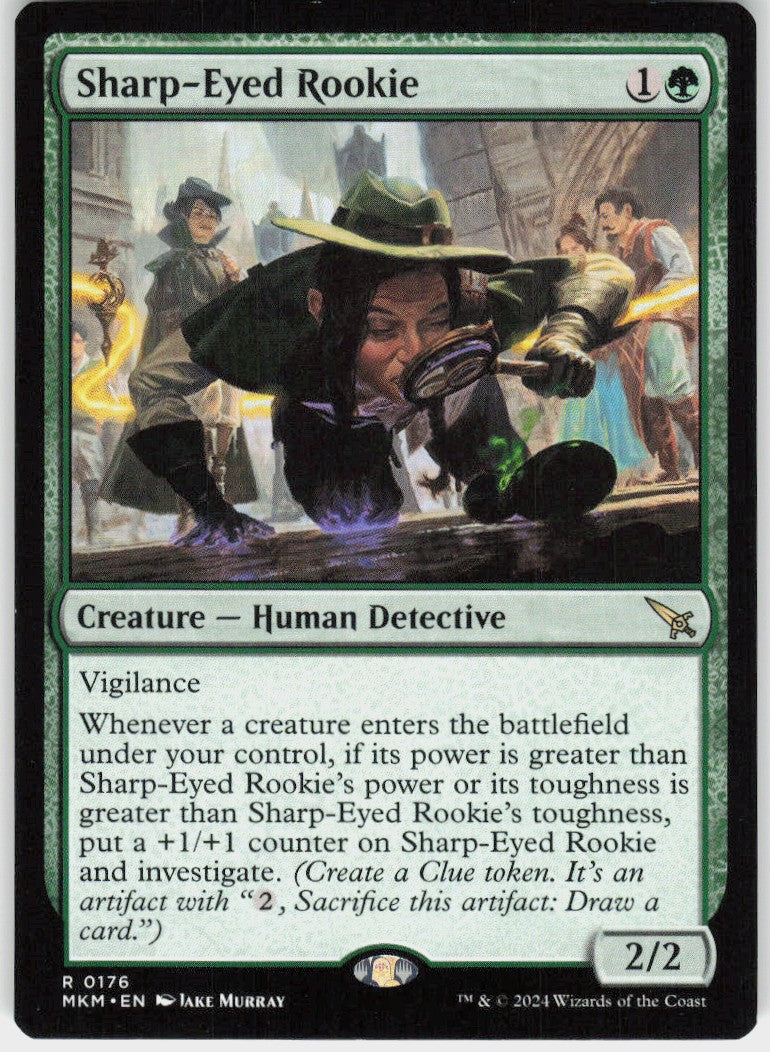Sharp-Eyed Rookie #176 NM