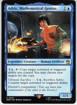 Adric, Mathematical Genius #33 NM