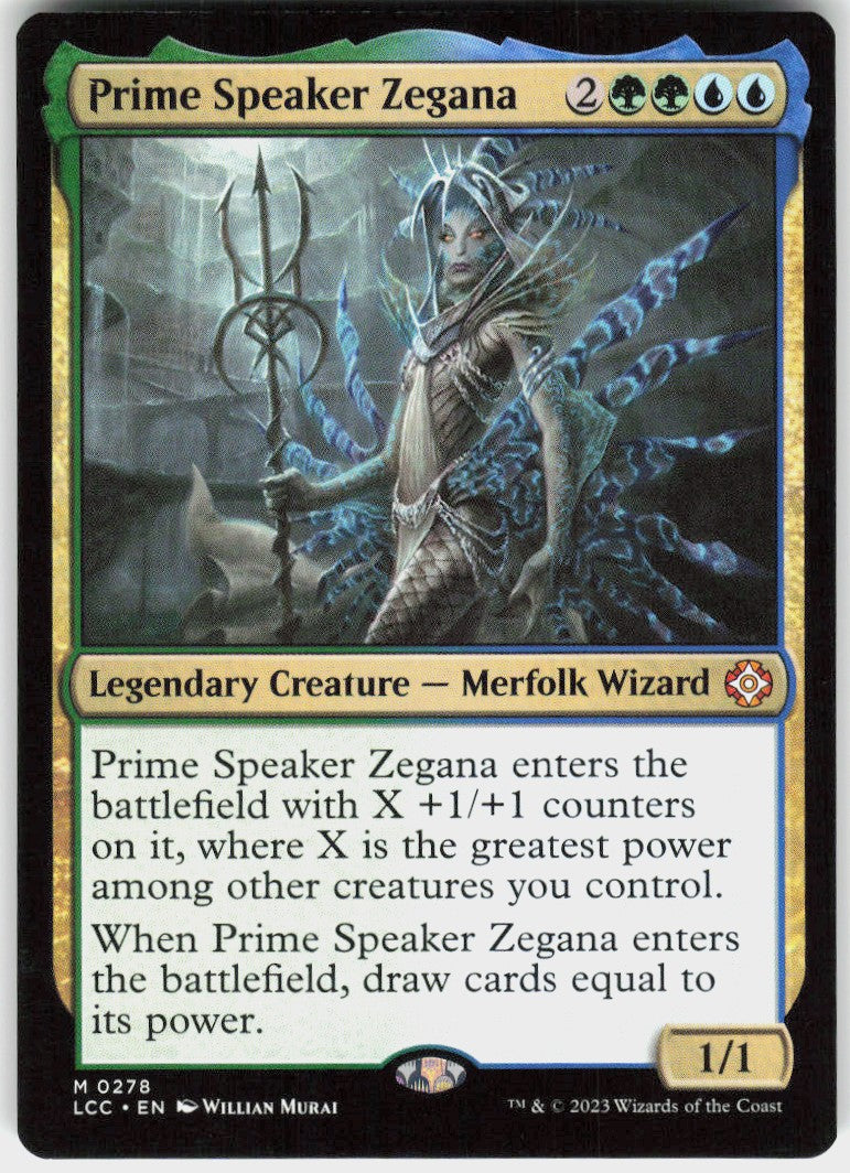 Prime Speaker Zegana #278 NM