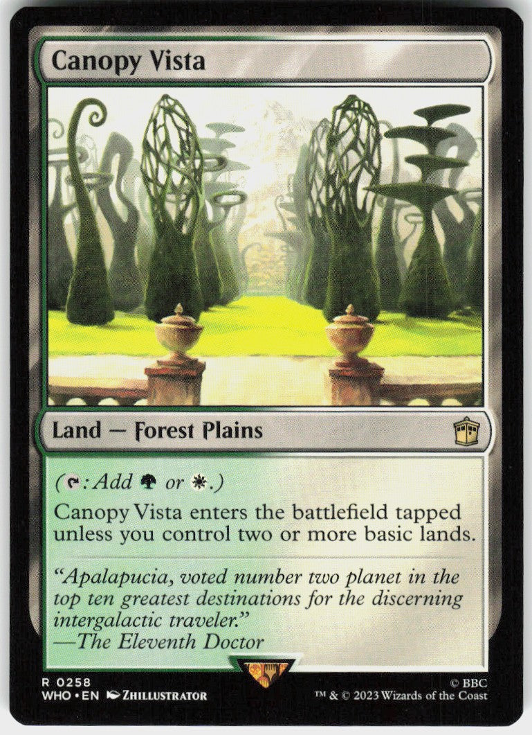 Canopy Vista #258 NM