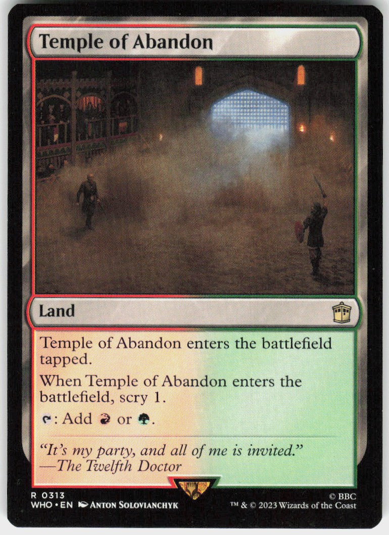 Temple of Abandon #313 NM