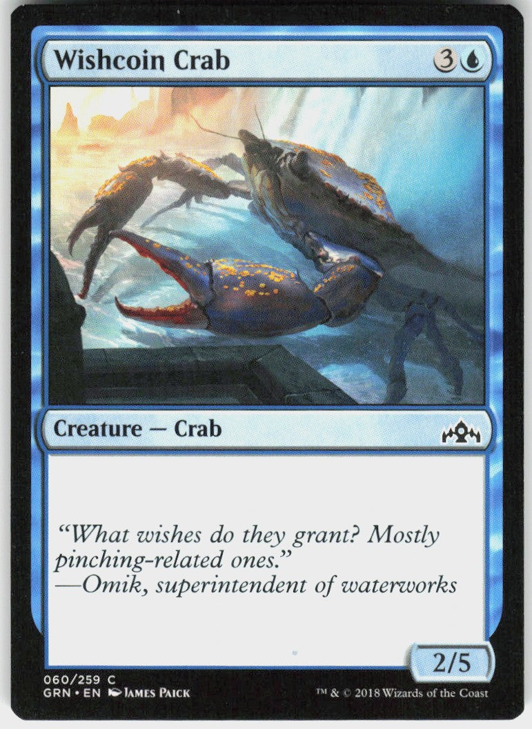 Wishcoin Crab #60 NM