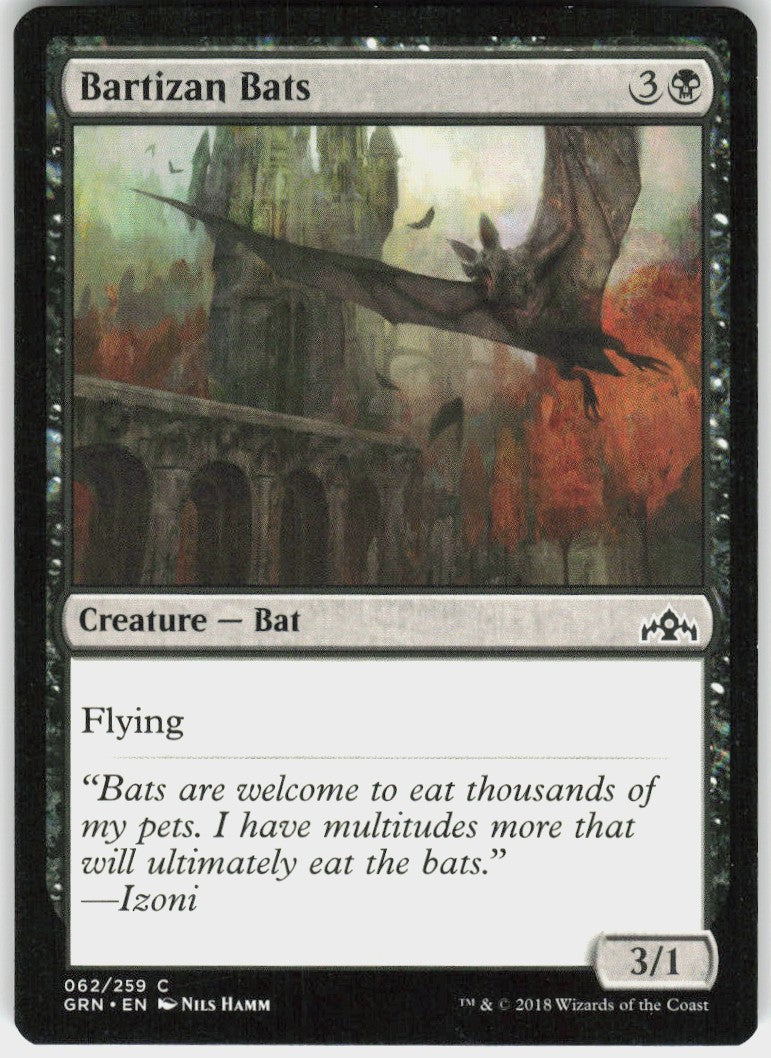 Bartizan Bats #62 NM