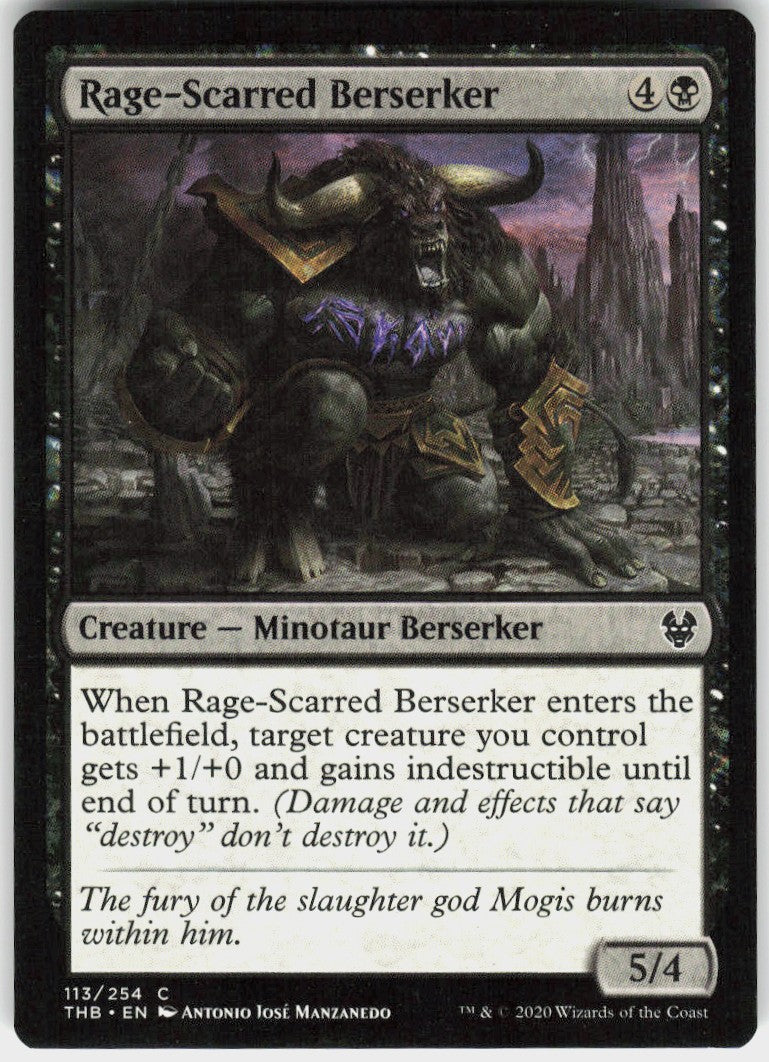 Rage-Scarred Berserker #113 NM