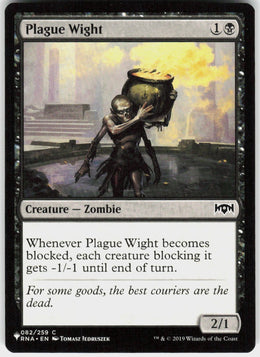 Plague Wight #82 NM