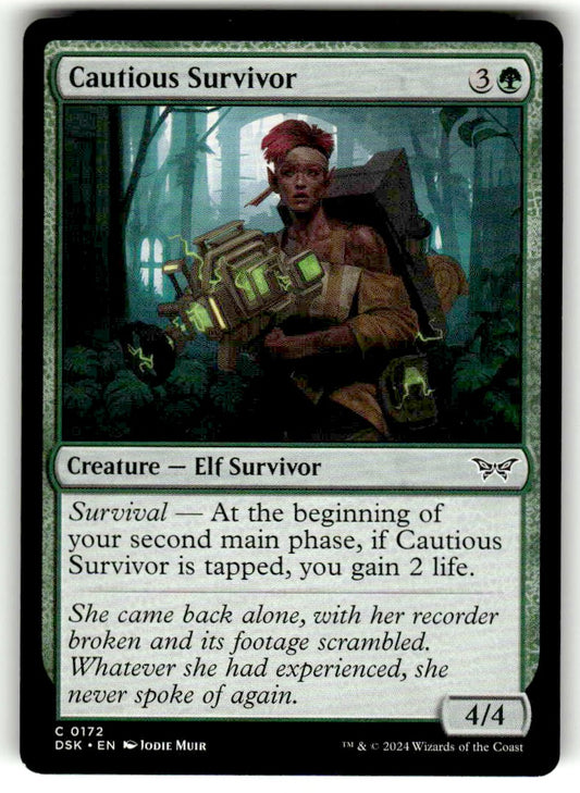 Cautious Survivor - Front