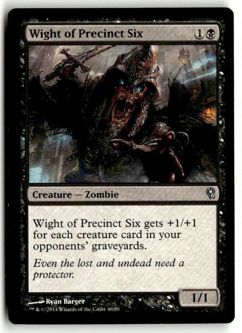 2014 Duel Decks: Jace vs. Vraska 46 Wight of Precinct Six