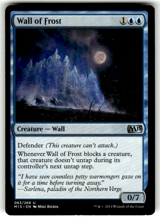 Wall of Frost - Front