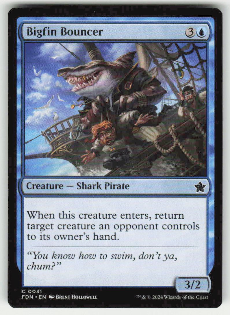 Bigfin Bouncer - Front